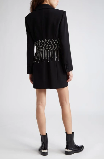 Shop Cinq À Sept Naydeen Blazer Dress In Black