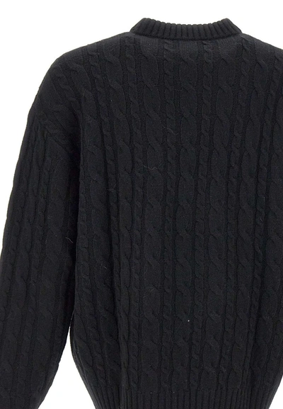 Shop Axel Arigato "prime" Wool Sweater In Black