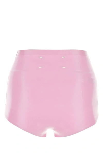 Shop Maison Margiela Woman Pink Latex Culotte