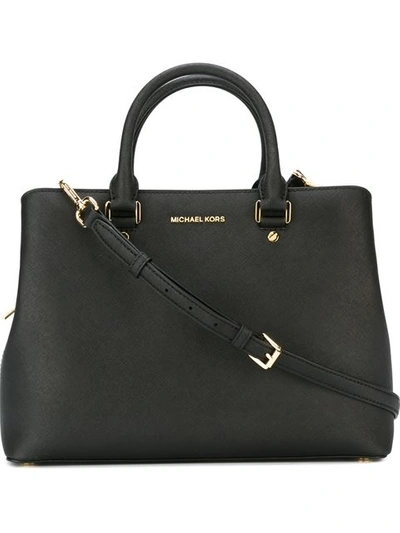 Michael Michael Kors Savannah Large Tote - Black