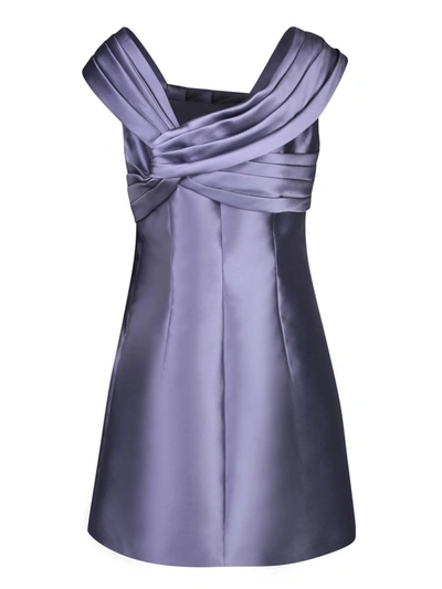 Shop Alberta Ferretti Dresses In Purple