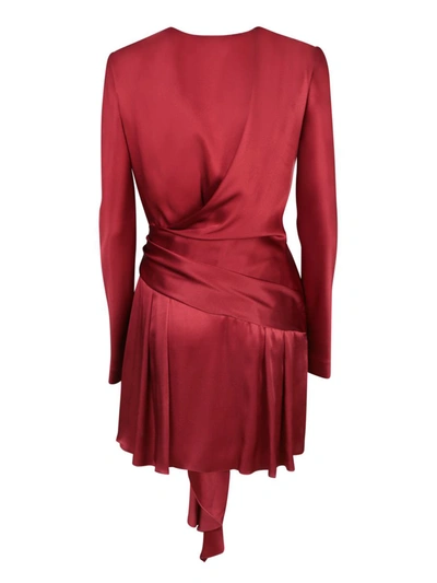 Shop Alberta Ferretti Dresses In Red