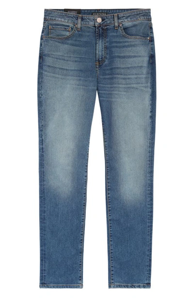 Shop Monfrere Brando Slim Fit Jeans In Medium Indigo