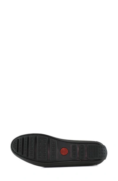 Marc Joseph New York Naples Penny Loafer In Black Grainy