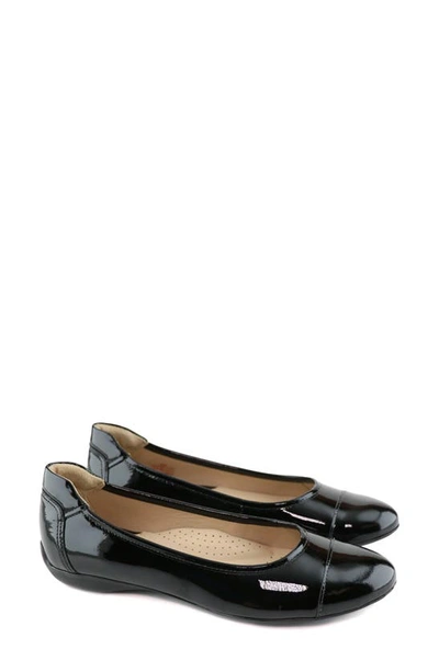 Shop Marc Joseph New York Peters St. Flat In Black Soft Patent