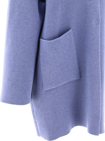 Shop Giovi Wool And Cashmere Coat In Blue