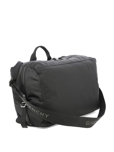 Shop Givenchy "medium Pandora" Crossbody Bag In Black