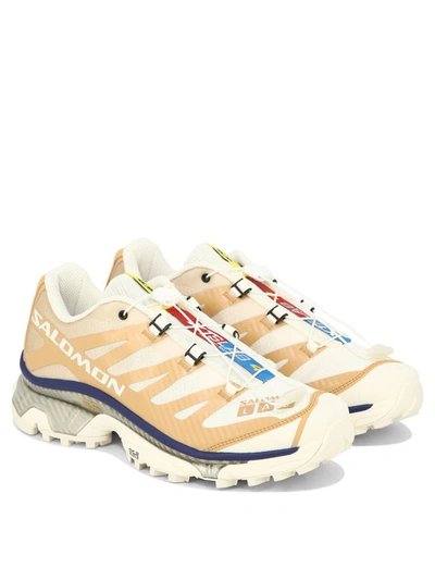 Salomon Xt-4 Og Panelled Sneakers In Beige