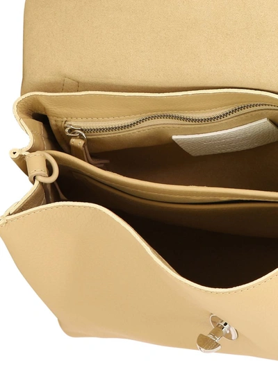 Shop Zanellato "postina Pura 2.0 Luxethic S" Handbag In Beige