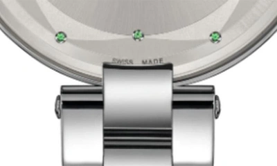 Shop Rado Coupole Quartz Bracelet Watch, 33mm In Silver