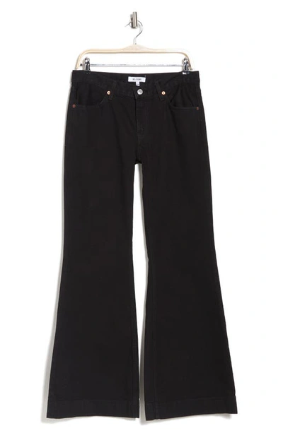 Shop Re/done '70s Low Rise Bell Bottom Jeans In Black