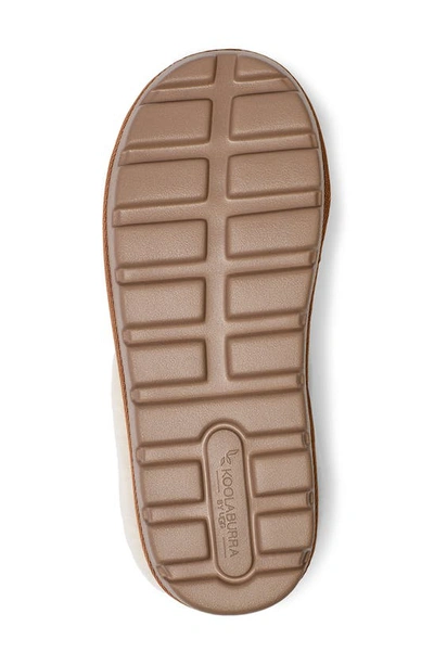 Koolaburra By Ugg Tizzey 1145930 Clog Women 8 Chestnut Faux Fur Slippers Rhs3697 In Orange
