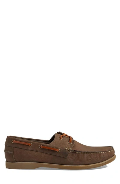 Marc Joseph New York Bay Ave Driving Shoe In Brown Saddle