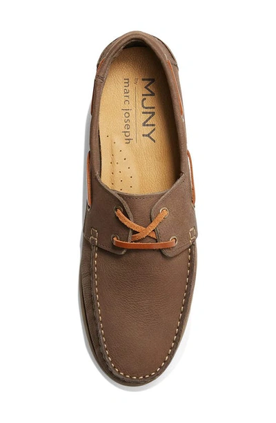 Marc Joseph New York Bay Ave Driving Shoe In Brown Saddle