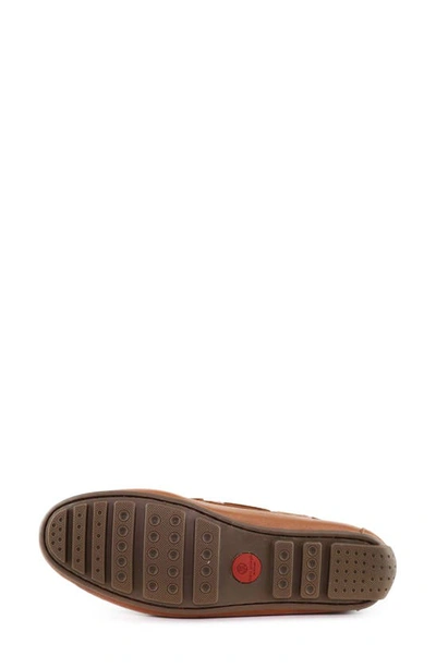 Marc Joseph New York Murray Hill Tassel Loafer In Tan Grainy