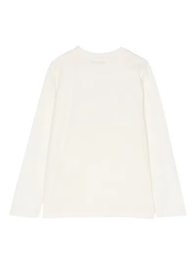 Balmain Foiled Logo-print Sweatshirt In Neutrals