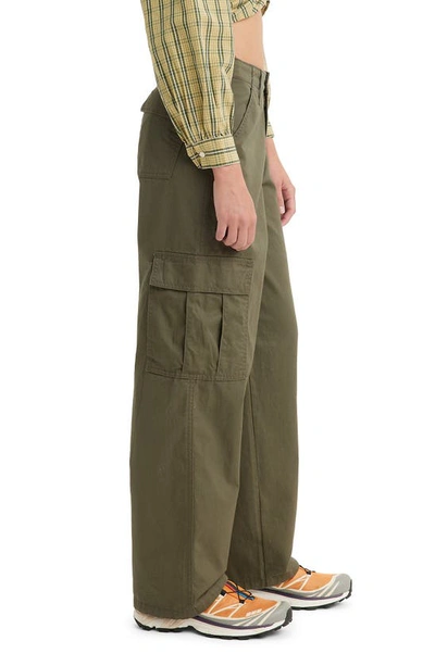 Shop Levi's® '94 Baggy Cargo Pants In Army Green