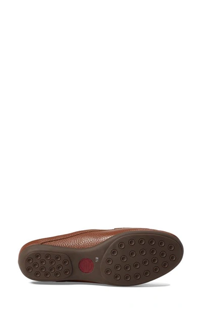 Shop Marc Joseph New York Union Penny Loafer Mule In Cognac Grainy