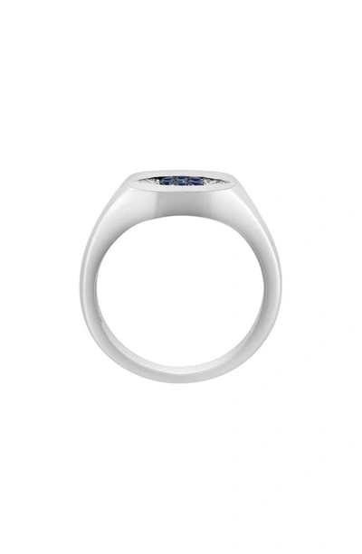 Effy Evil Eye Diamond & Sapphire Ring In Blue