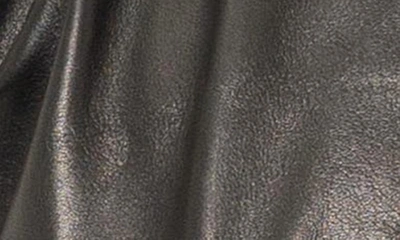 Pino By Pinoporte Leather Bomber Jacket In Black