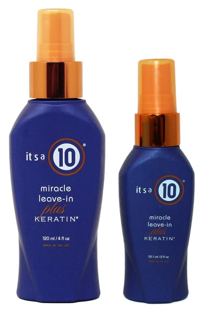 It's A 10 Miracle Leave-in Conditioner Plus Keratin Duo