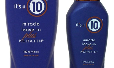 Shop It's A 10 Miracle Leave-in Conditioner Plus Keratin Duo