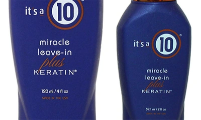 It's A 10 Miracle Leave-in Conditioner Plus Keratin Duo