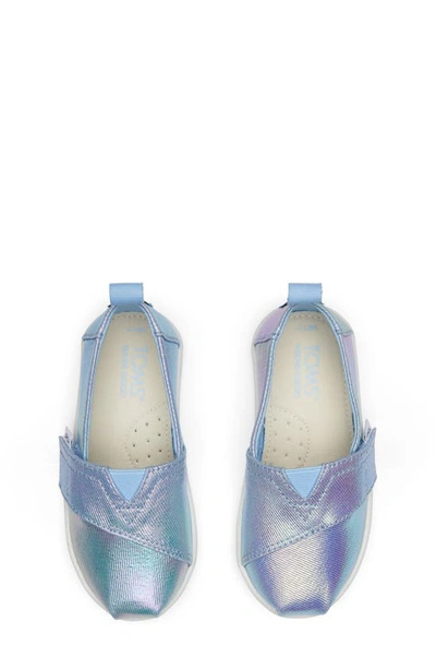 Shop Toms Alpargata Slip-on Sneaker In Blue Multi-color
