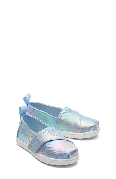 Shop Toms Alpargata Slip-on Sneaker In Blue Multi-color