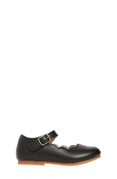 L'amour Kids' Sonia Mary Jane Flat In Black