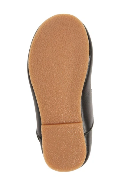 L'amour Kids' Sonia Mary Jane Flat In Black
