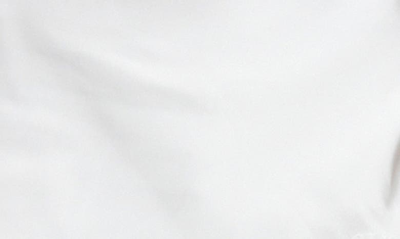 Princess Polly Athenia Lace Trim Satin Minidress In White
