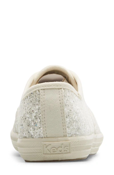 Keds Champion Glitter Sneaker In Cream