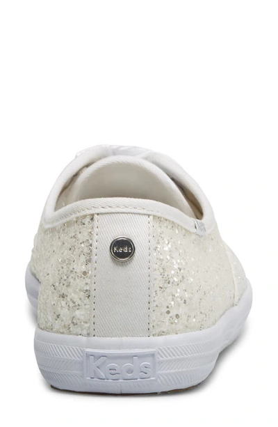 Keds Champion Glitter Sneaker In White