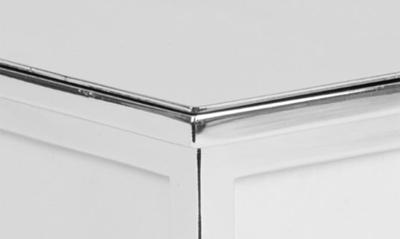 Bey-berk Photo Cube & Trinket Box In Silver