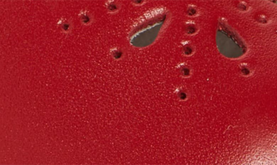 L'amour Alix Wedge Mary Jane In Red