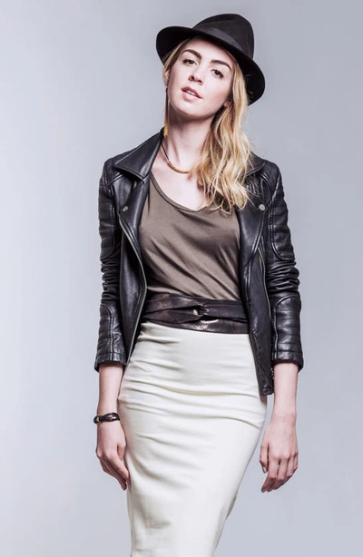 Ada Classic Wrap Belt In Black