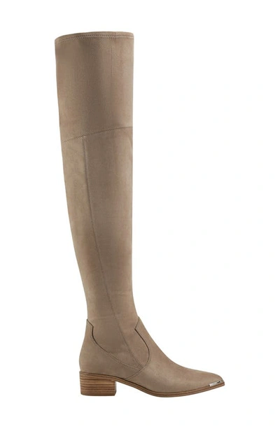 Shop Marc Fisher Ltd Yaki Over The Knee Boot In Taupe