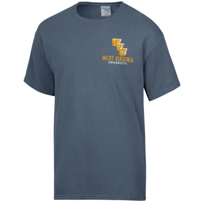 Shop Comfort Wash Steel West Virginia Mountaineers Vintage Logo T-shirt