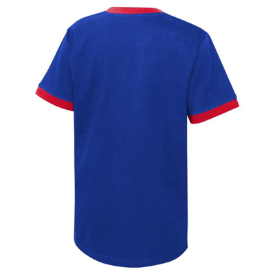 Shop Outerstuff Youth Blue New York Rangers Ice City T-shirt