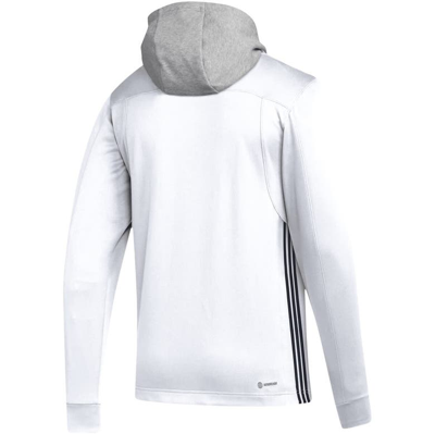 Shop Adidas Originals Adidas White Los Angeles Kings Refresh Skate Lace Aeroready Pullover Hoodie