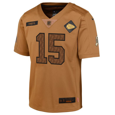 Nike Kids' Youth Patrick Mahomes Brown Kansas City Chiefs 2023 Salute To  Service Limited Jersey | ModeSens