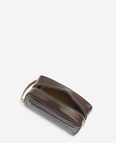 Kenneth Cole Travel Kit With 3-piece Manicure Set In Brown