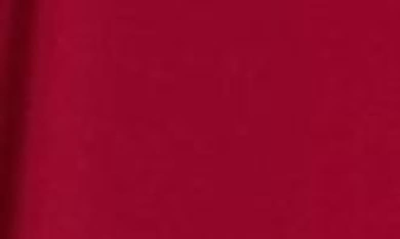 Renee C Balloon Sleeve Dress In Cherry