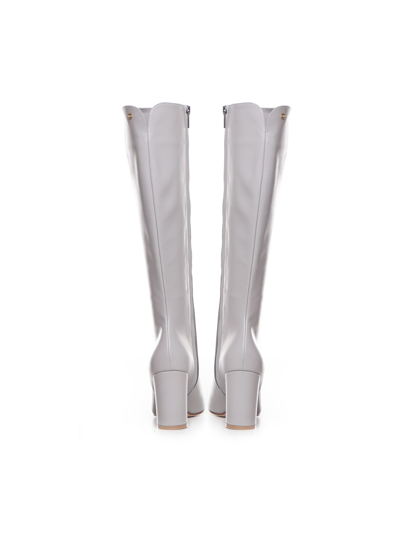 Shop Gianvito Rossi Lyell Boots In Glove Shadow