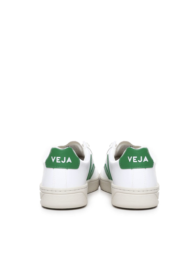 Shop Veja Sneakers With Logo In Green