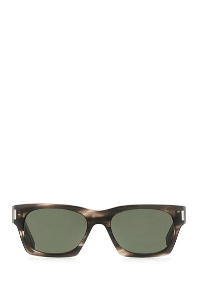 Shop Saint Laurent Eyewear Rectangular Frame Sunglasses In Multi