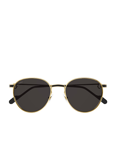 Shop Cartier Round Frame Sunglasses In Multi