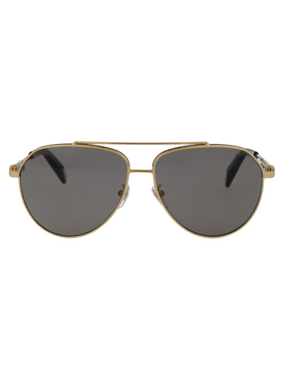Shop Chopard Eyewear Aviator Sunglasses In Multi