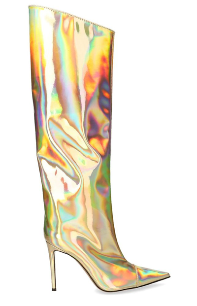 Shop Alexandre Vauthier Pointed Toe High In Multi